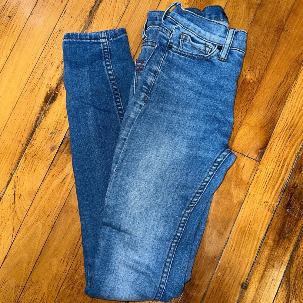BDG Urban Outfitters Cigarette High Rise Cigarette Ankle Blue Denim Jeans